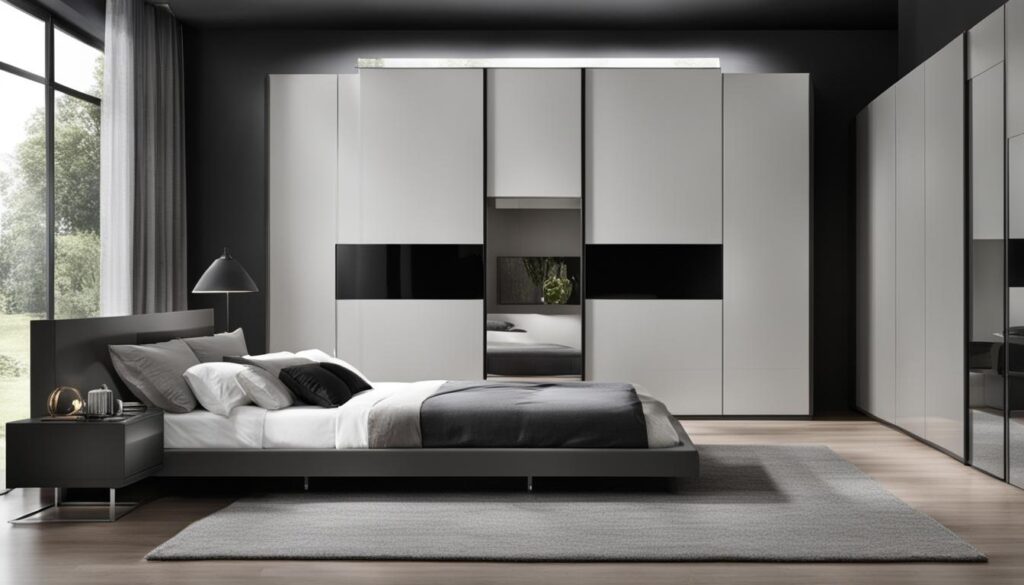 Schrank über Bett - Modernes Design Schrank über Bett - Modernes Design