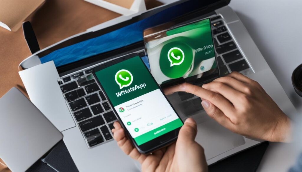 WhatsApp auf Notebook WhatsApp auf Notebook