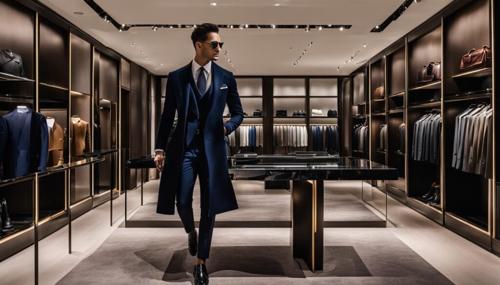Designer-Mode für Herren von exklusiven Luxusmarken Designer-Mode für Herren von exklusiven Luxusmarken