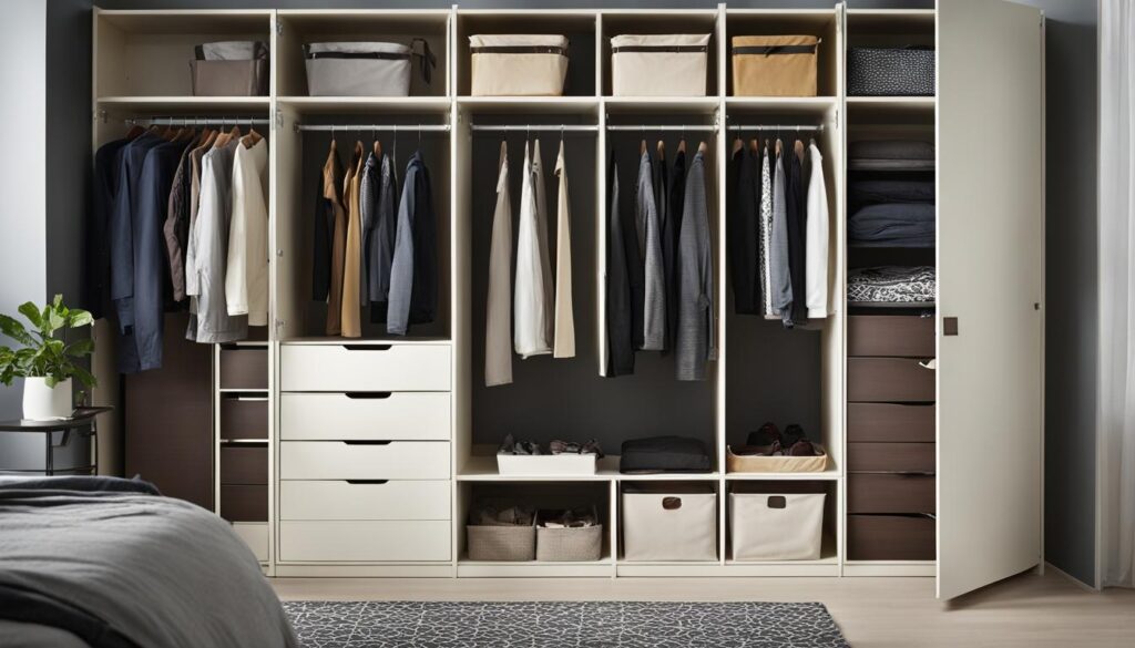 Funktionen des IKEA TRYSIL Kleiderschranks