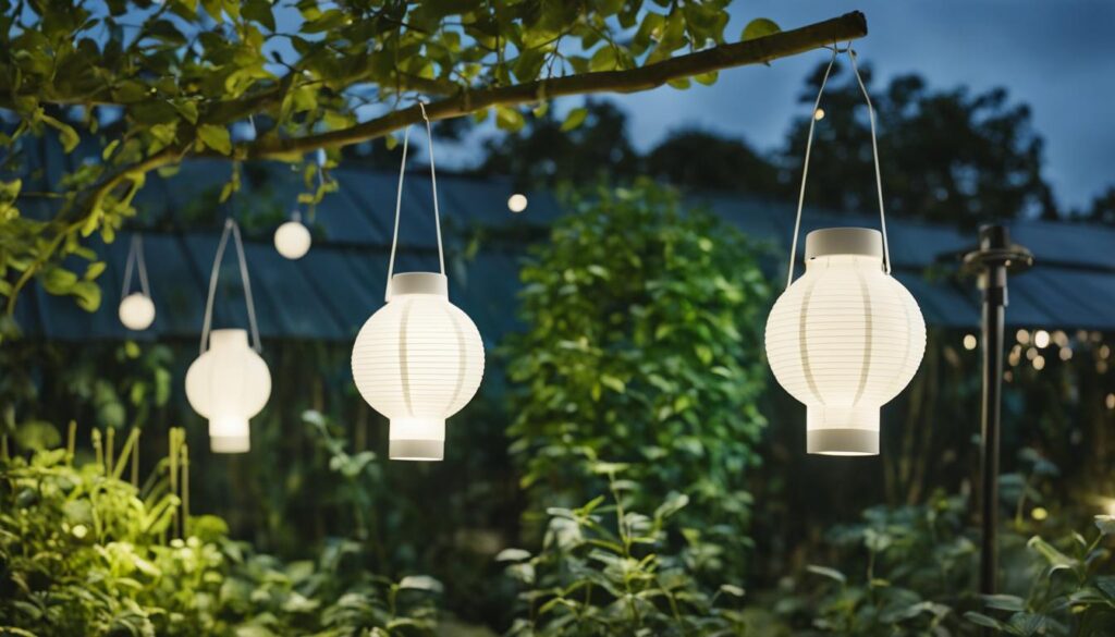 Installation und Bedienung der Solar-Lampions Installation und Bedienung der Solar-Lampions