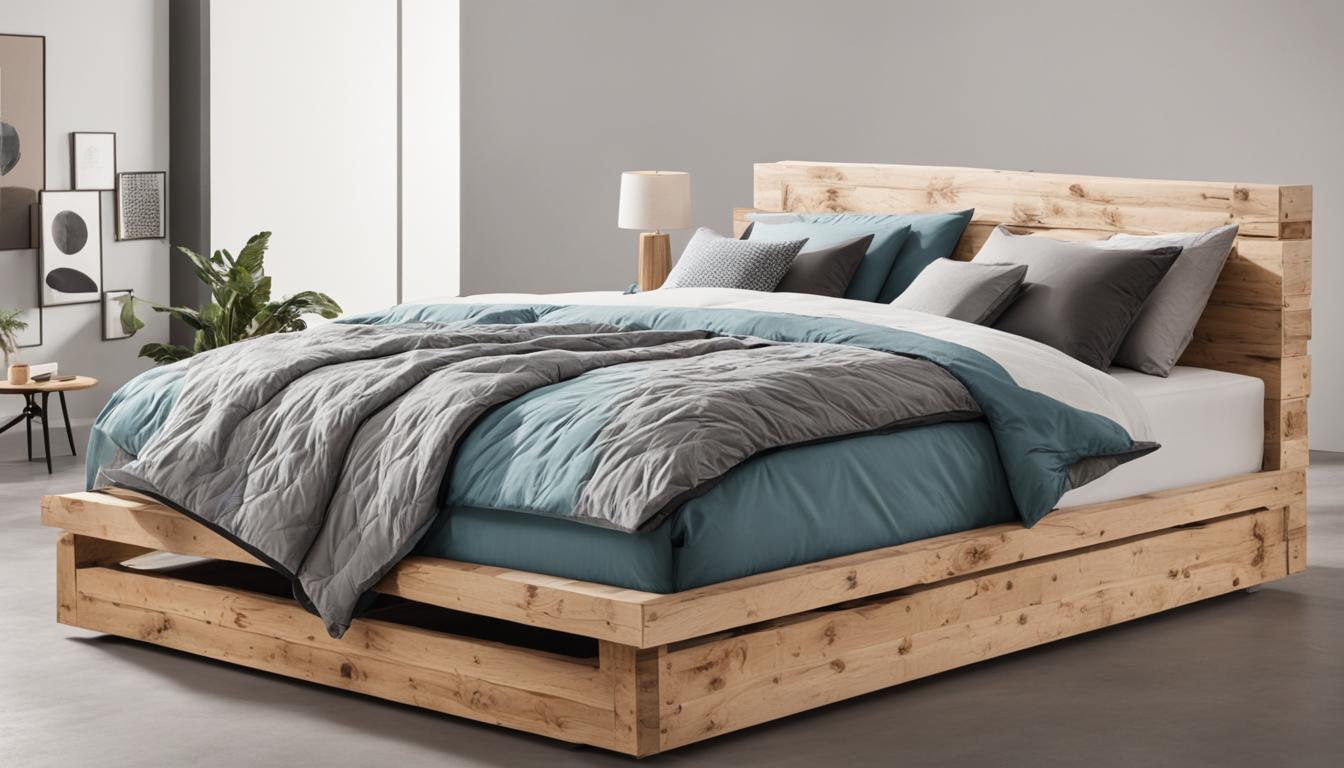 bett zum zusammenstecken