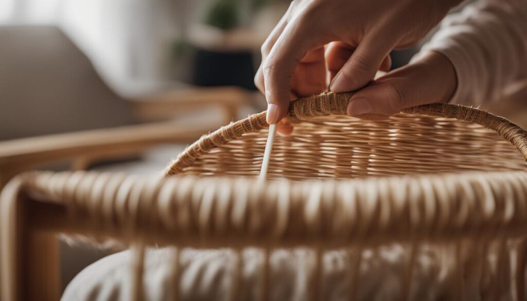 Pflegetipps für Ikea Rattansessel