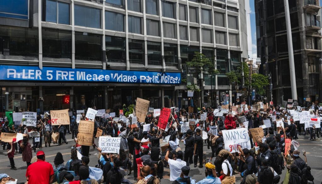 Proteste gegen die CO2-Steuer Proteste gegen die CO2-Steuer