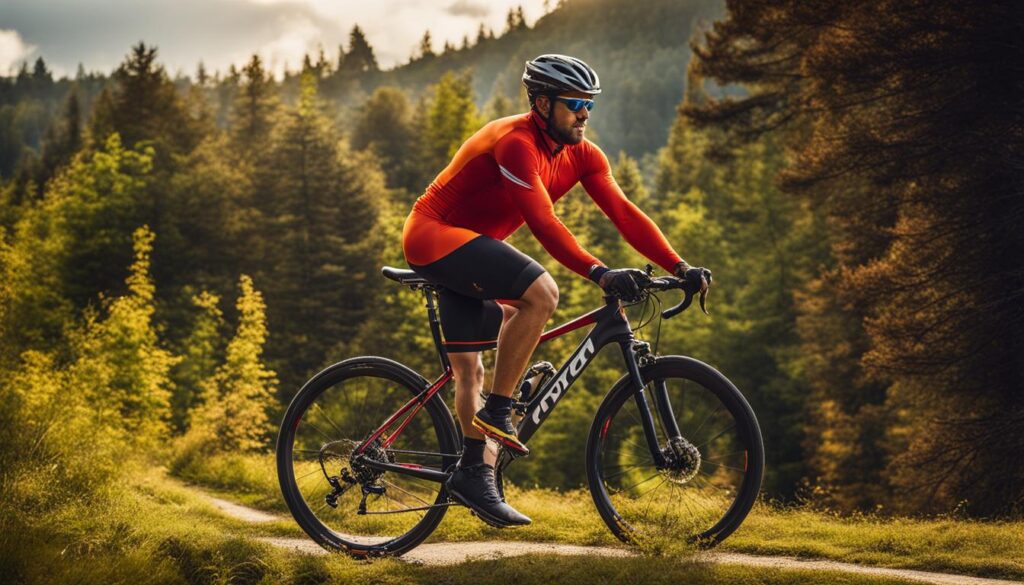 Radfahren für die Körperzusammensetzung Radfahren für die Körperzusammensetzung